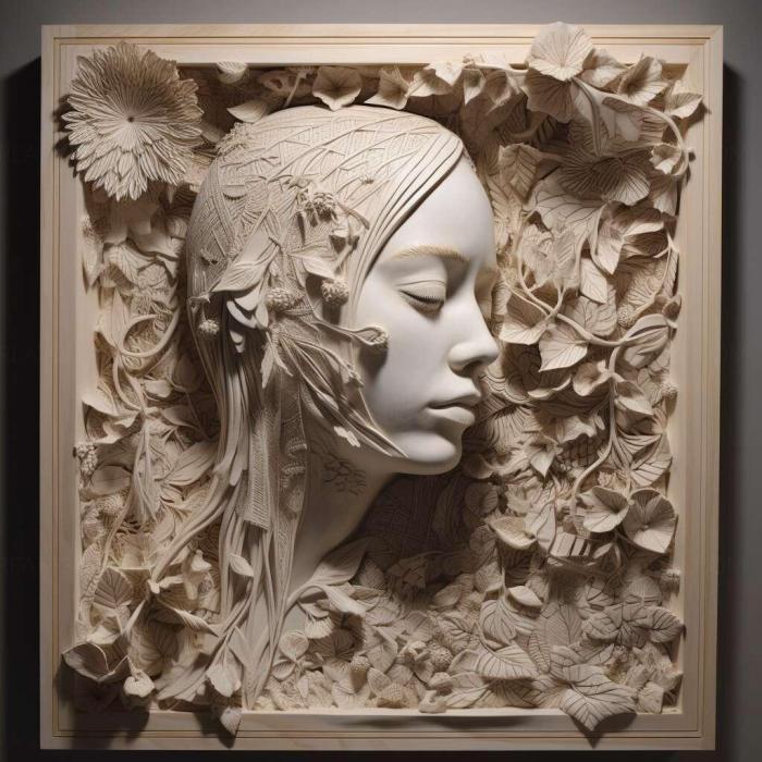 نموذج ثلاثي الأبعاد لآلة CNC 3D Art 